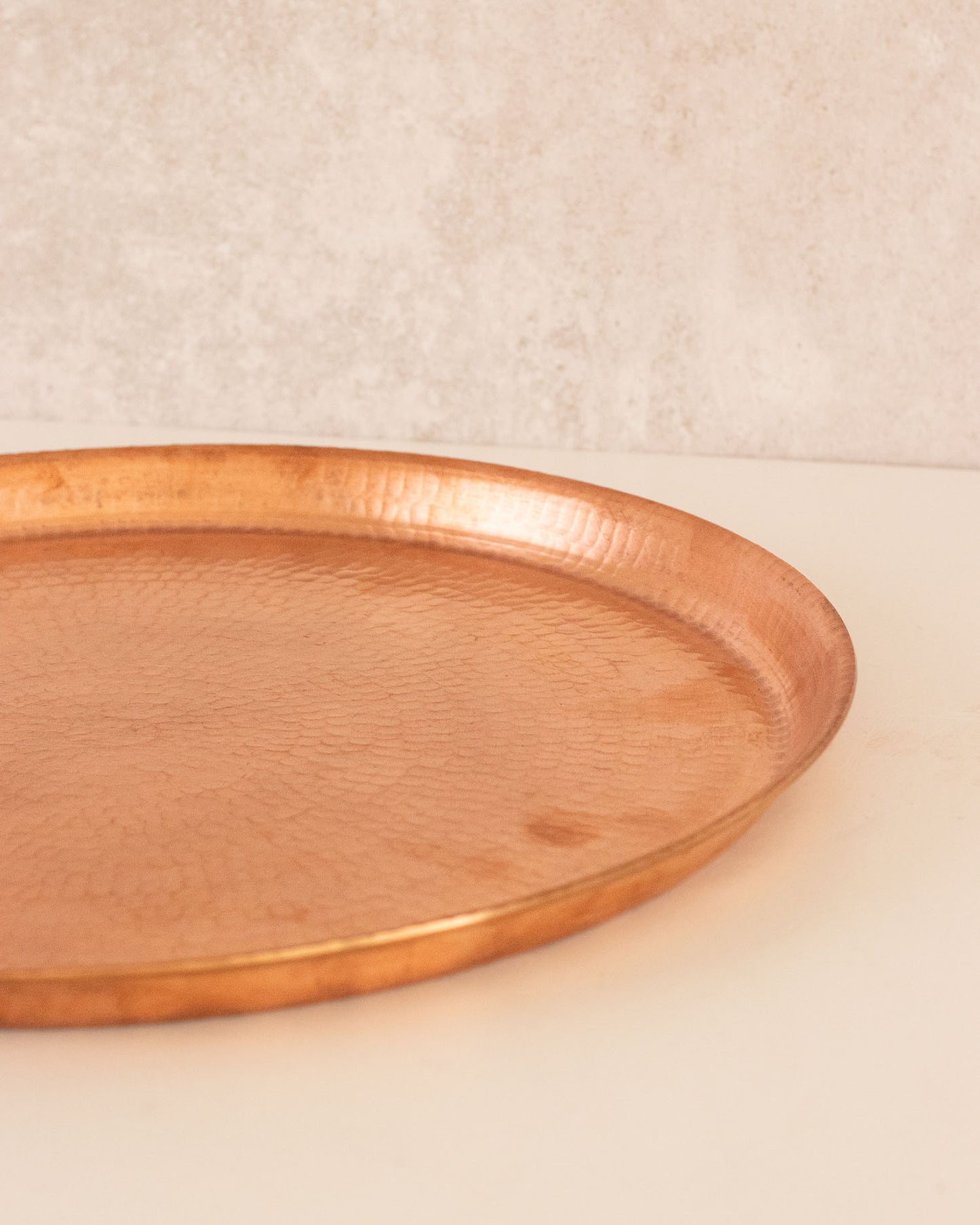 Hammered Copper tray