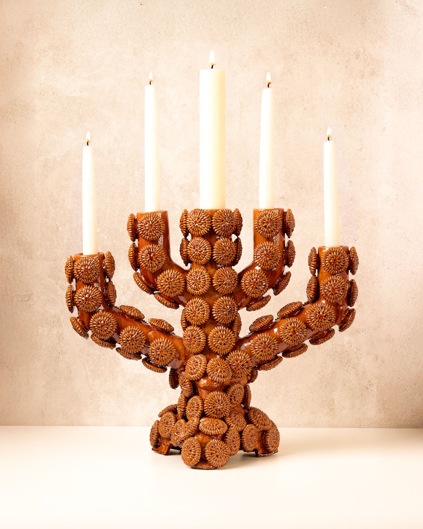 Candelabro Amarillo "chongos"