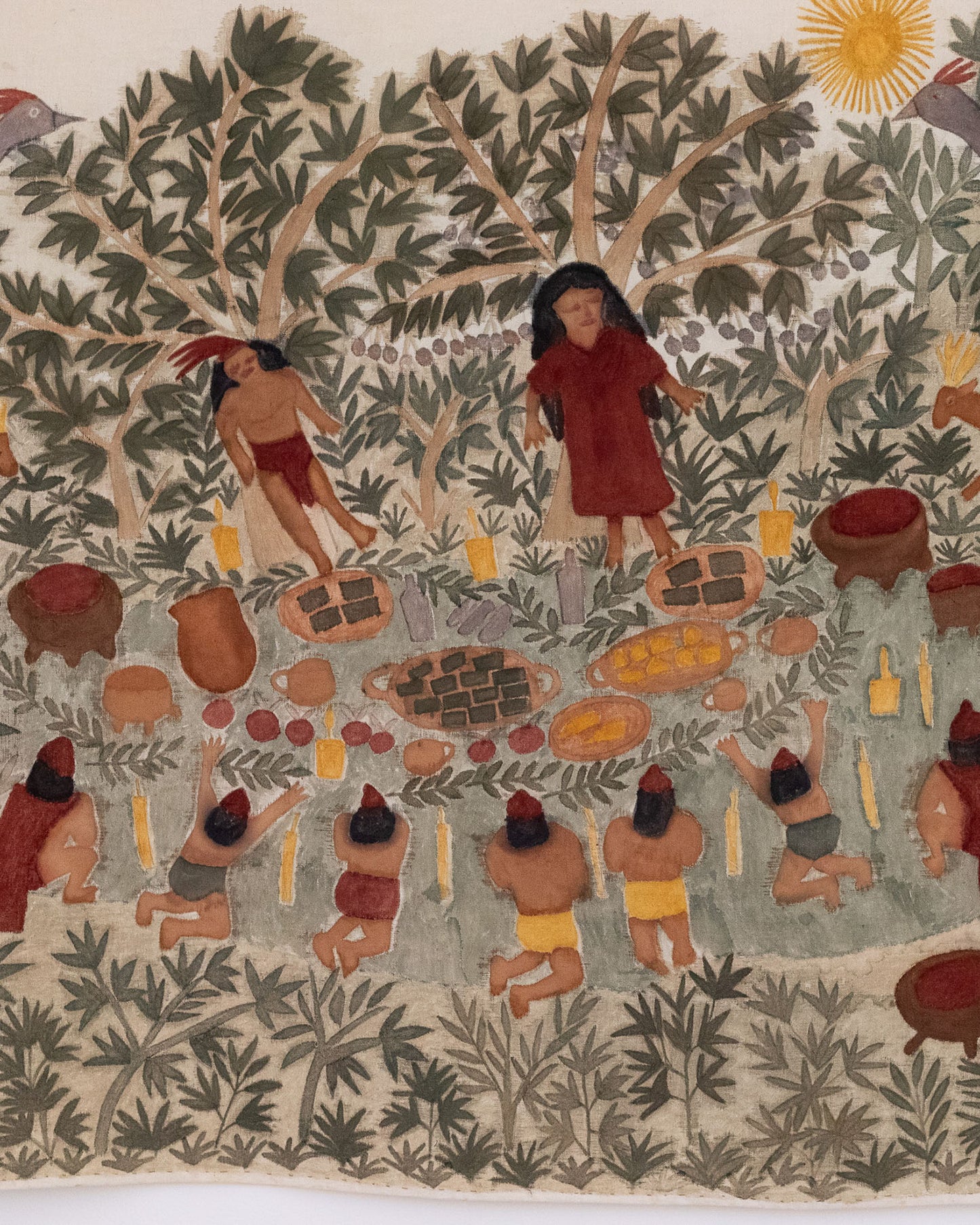 Canvas "Ofrenda al dios del monte"