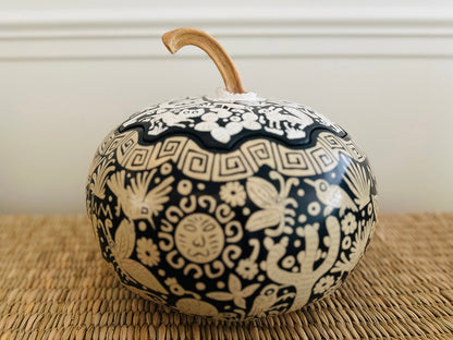 Medium Round Bi-color Gourd