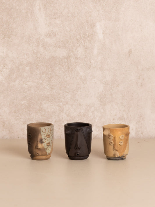 Faces design small Glasses