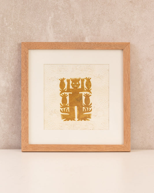 Canvas ancestral marron