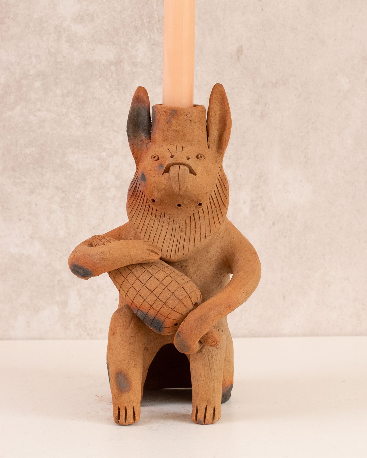 "Squirrel" Candle Holder