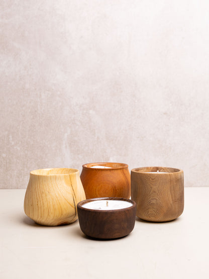 Velas "Maderas finas"