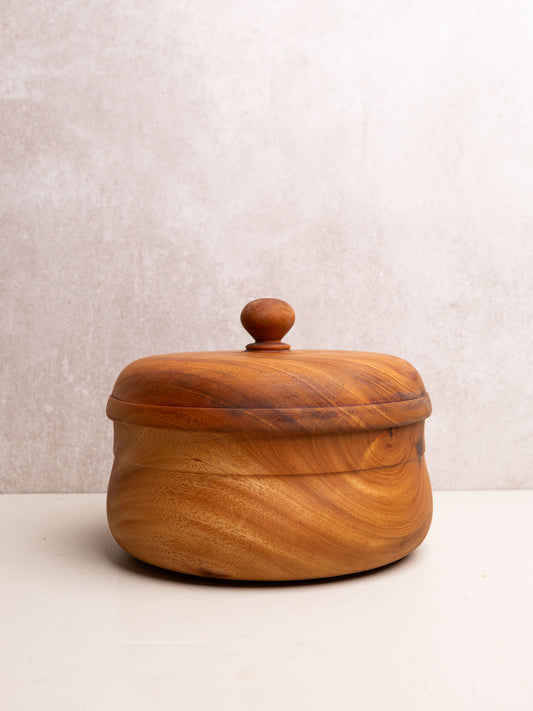 Ensaladera "Caoba"