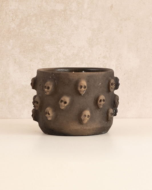 Candle "Skull" large