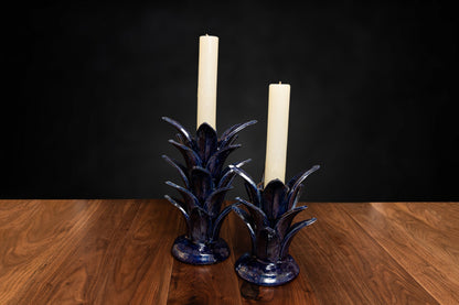 Leaf Design Candle Holder