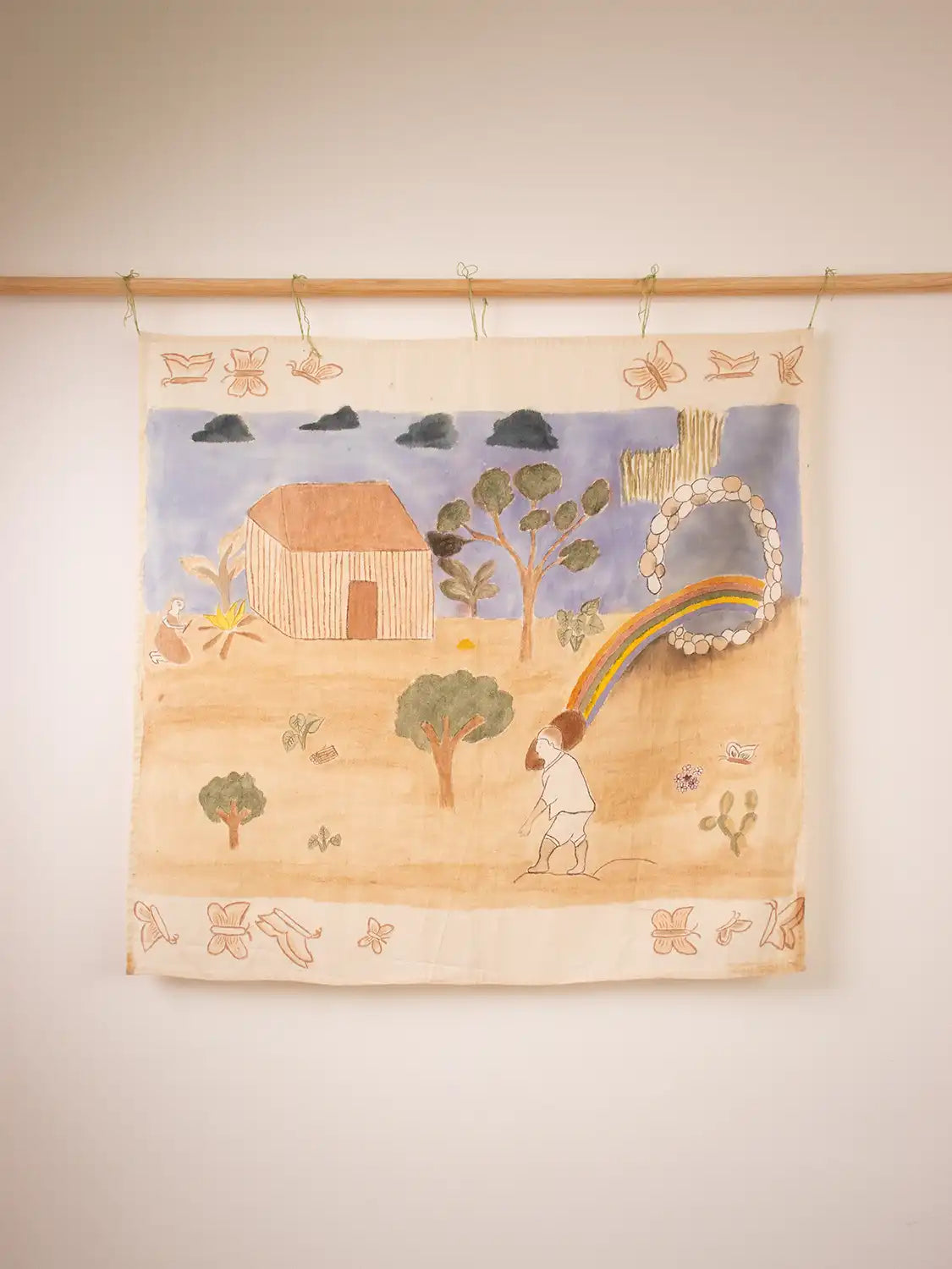 Canvas "Chamaculit" (el arcoiris)