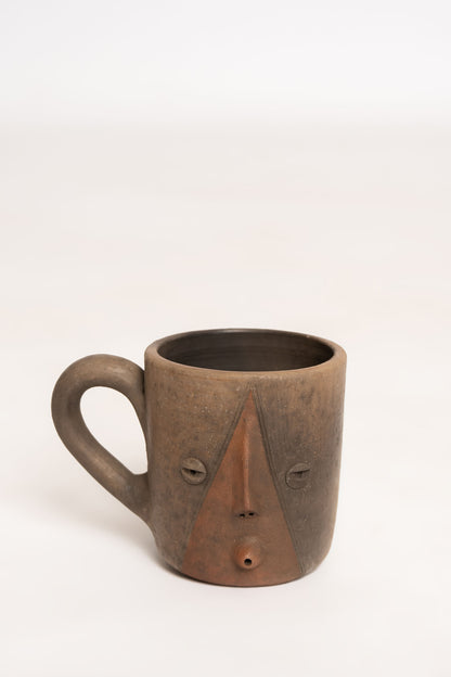 Clay Mug faces design