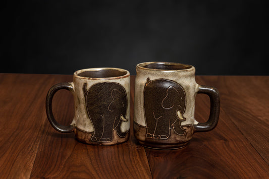 Elephant design mug