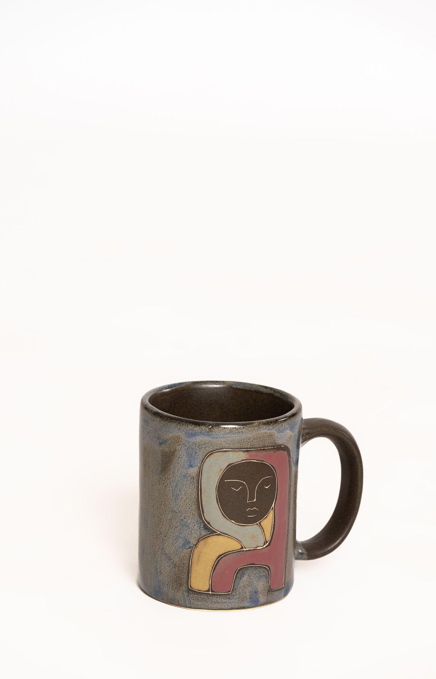 Taza diseño Mujer color azul