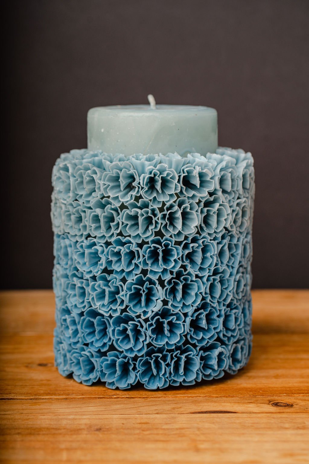 Flower candle